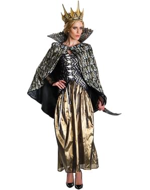 Costum Ravenna Războinicul Vânător și Crăiasa Zăpezii deluxe pentru femeie
