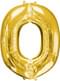 Gold Letter O Balloon (86 cm)