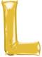 Gold Letter L Balloon (86 cm)