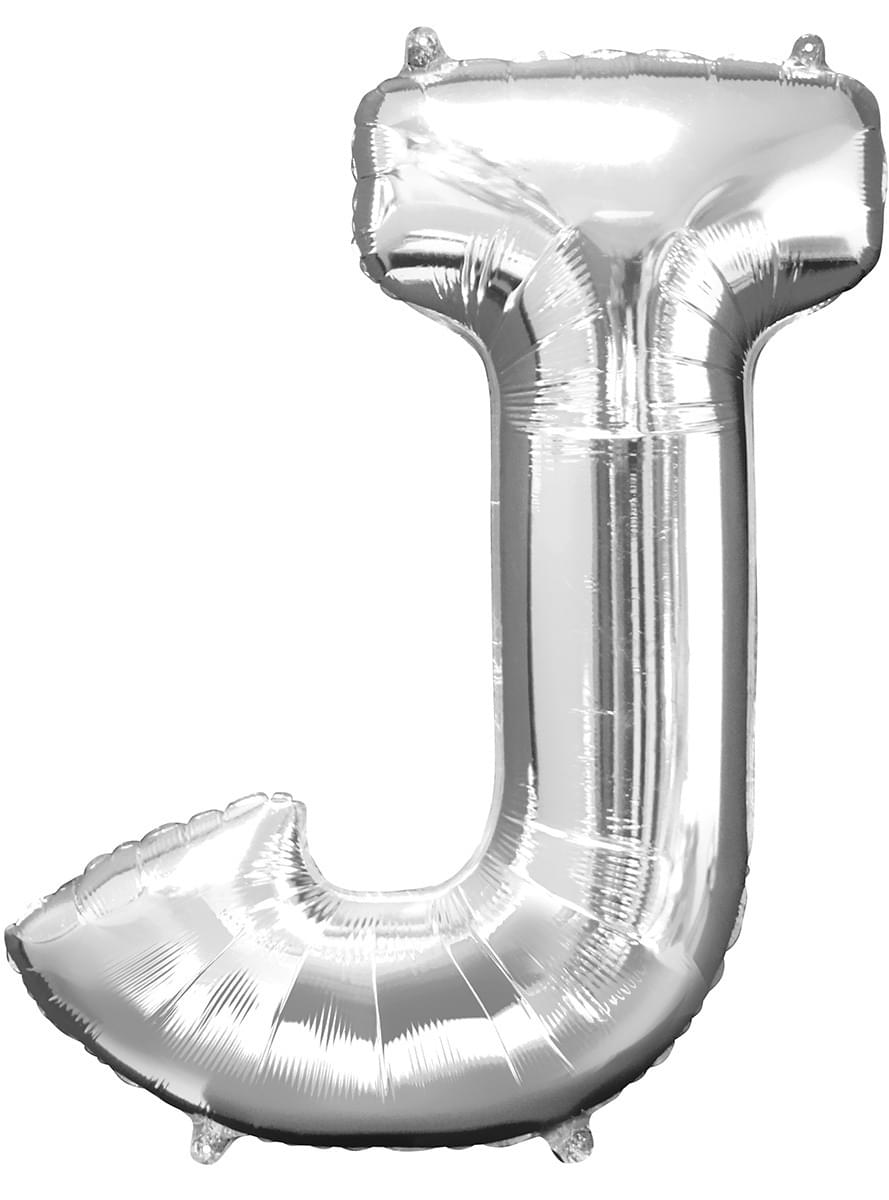 Zlato črko J Balon