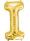 Gold Letter I Balloon (86 cm)