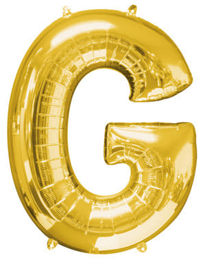 Balon G auriu (86 cm)
