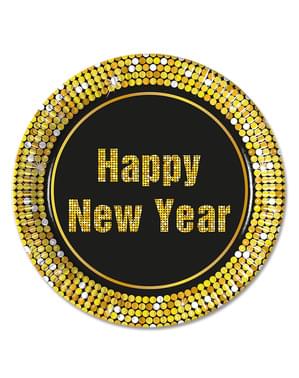 8. Happy New Year lemezek (23 cm)