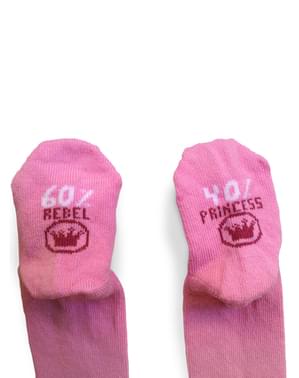 Rebellische Prinzessin Strumpfhose für Babys