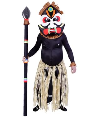 Zulu kostuum