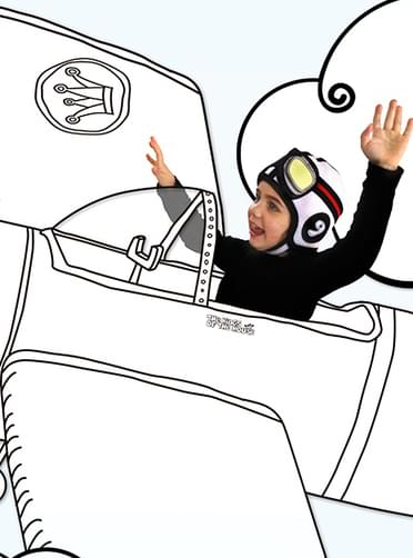 Gorro de aviador para bebé