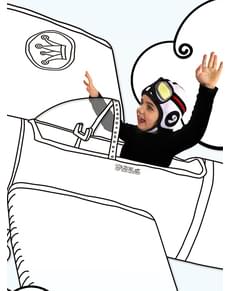 Gorro de aviador para bebé