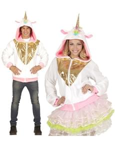 Giacca da unicorno multicolore taglia grande per adulto