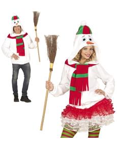 Schneemann Jacke für Erwachsene