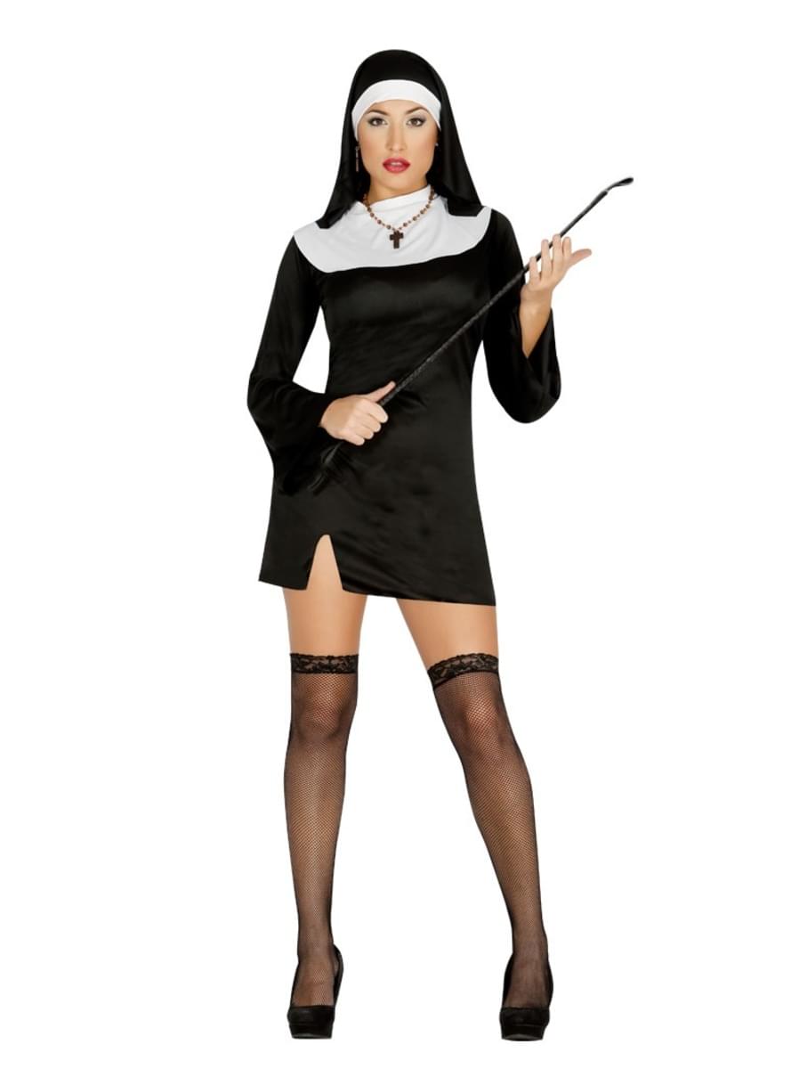 Déguisement nonne moderne