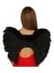 Alas negras de plumas