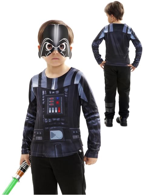 Maglietta Darth Vader iperrealistica per bambino