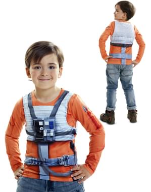 T-shirt Luke Skywalker hyper-réaliste enfant
