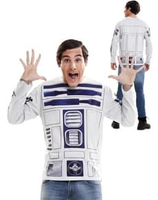Camiseta hiperrealista de R2D2 para adulto