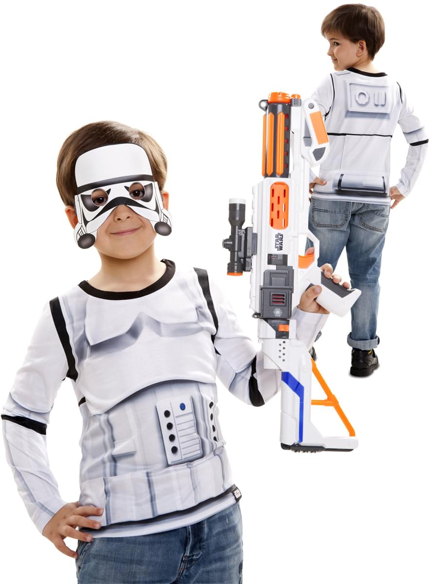 Hiperrealistyczna bluzka Stormtrooper dla chłopca