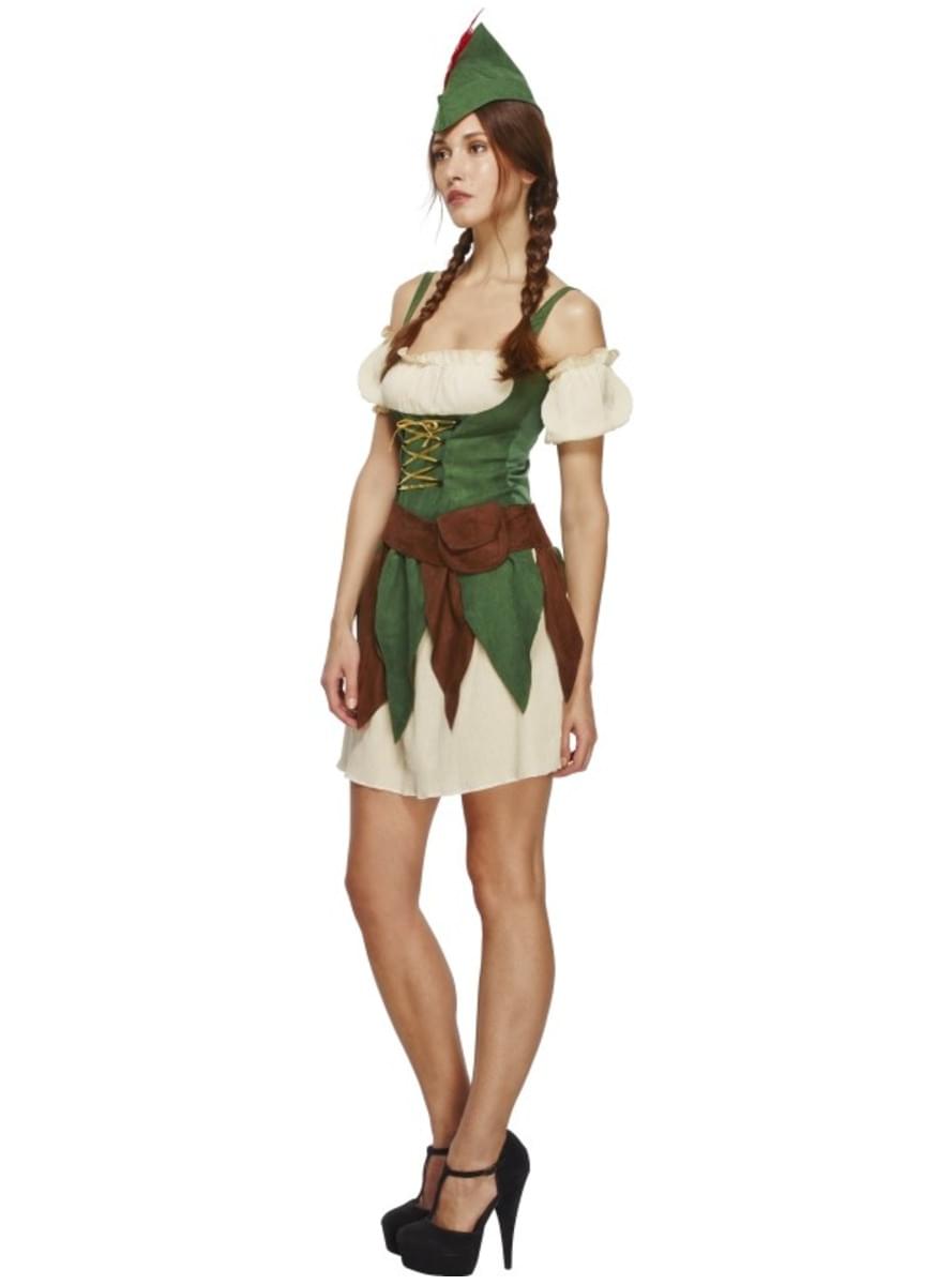 Sexy Skogsprinsesse Voksenkostyme