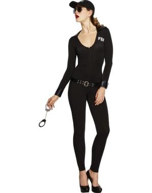 Fato de FBI sexy para mulher