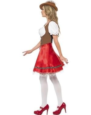 Tyrolerkjole Oktoberfest kostume