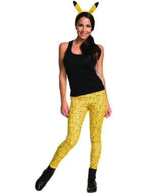 Kit disfraz de Pikachu para mujer
