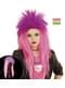 Fluoresentti Vaaleanpunainen Punk Peruukki Tytöille