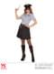 Costume da poliziotta classica per donna