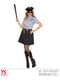 Politi plus size kostume til kvinder
