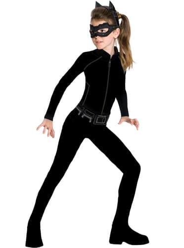 Girl's Classic Catwoman Costume