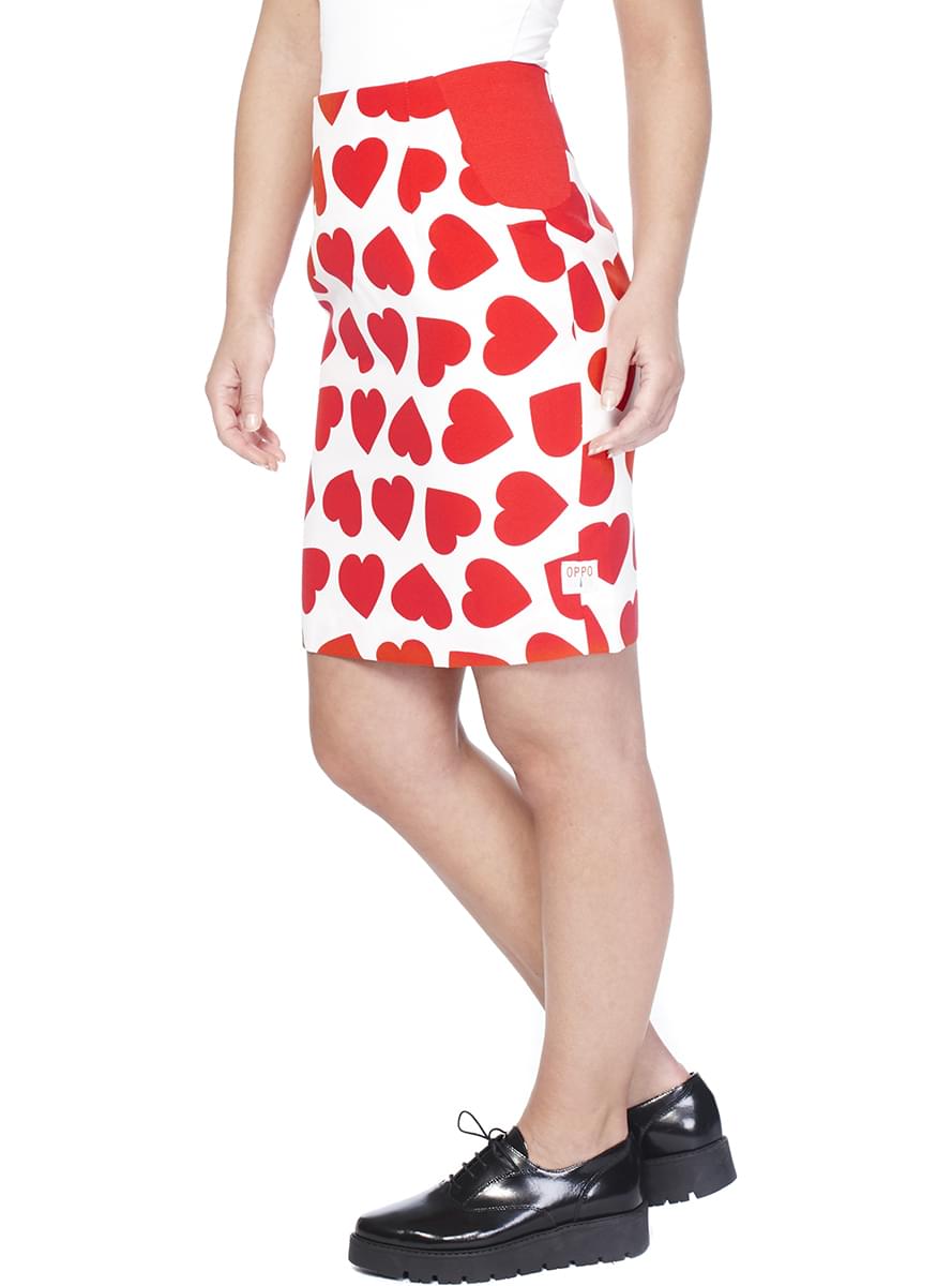 Dámský originální oblek Opposuit srdcová královna