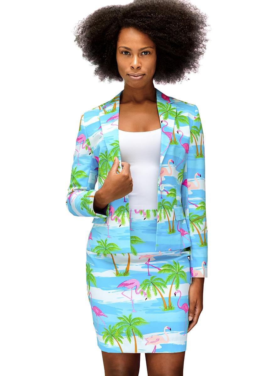 Flamingos Suit for women - Opposuits