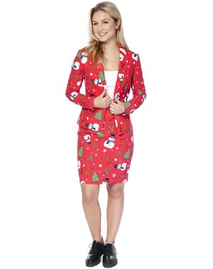 Kadın Christmiss Opposuit