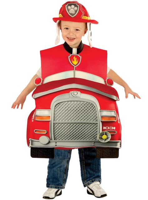 Boys' Marshall Paw Patrol Deluxe Costume. The coolest