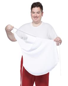 Faux ventre de Père Noël pour adulte