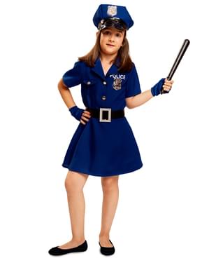 pakaian Polis Blue untuk perempuan