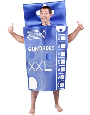 Costum cutie de prezervative
