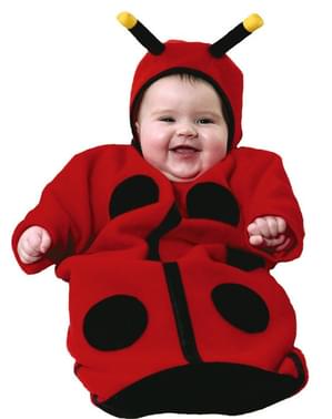 Costume da bebè coccinella