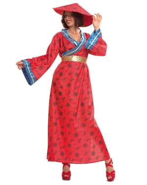 महिला मंदारिन चीनी पोशाक