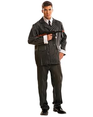 Disfraz de gángster mafioso para hombre