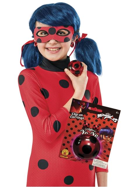 Girl's Ladybug Kit with Yo-Yo and Earrings. Express delivery