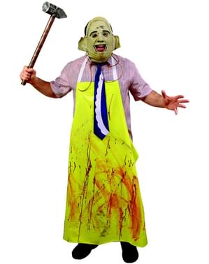 סינר המנסרים מטקסס Leatherface של מבוגר