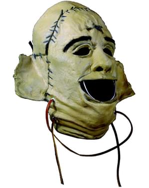 Maschera da Leatherface Saw Non aprite quella porta classico di lattice per adulti