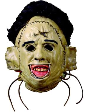 Latex Leatherface 1974 Motorsagmassakren Maske for Voksne