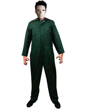 Déguisement Michael Myers vert Halloween II homme