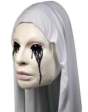 Masque nonne blanche Asylum American Horror Story adulte