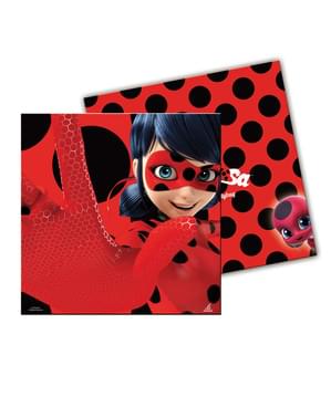 20 kpl Tales of Ladybug lautasliinat