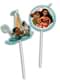 Set of 6 Moana Straws