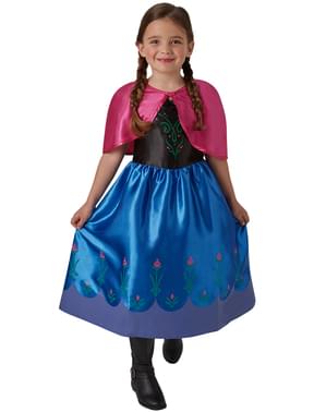 Costum Anna Frozen pentru fată