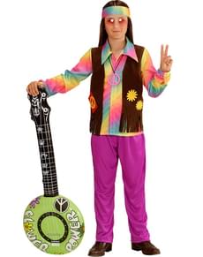 Boy's Rainbow Hippy Costume