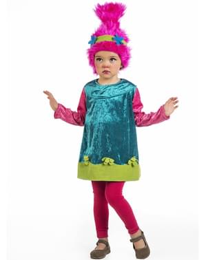 Girl's Pink Troll Costume