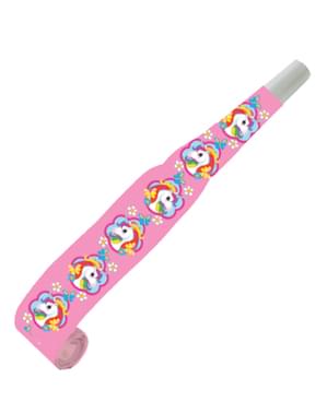 Komplet 8 Unicorn Party Blowers