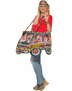Hippie Wohnwagen Kostüm für Erwachsene